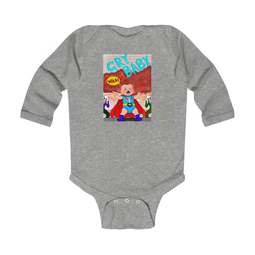 C is for Cry Baby Infant Long Sleeve Bodysuit