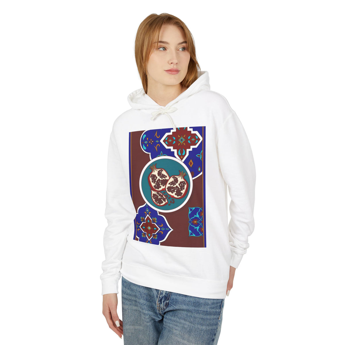 Celestial Paisley Pattern Hoodie