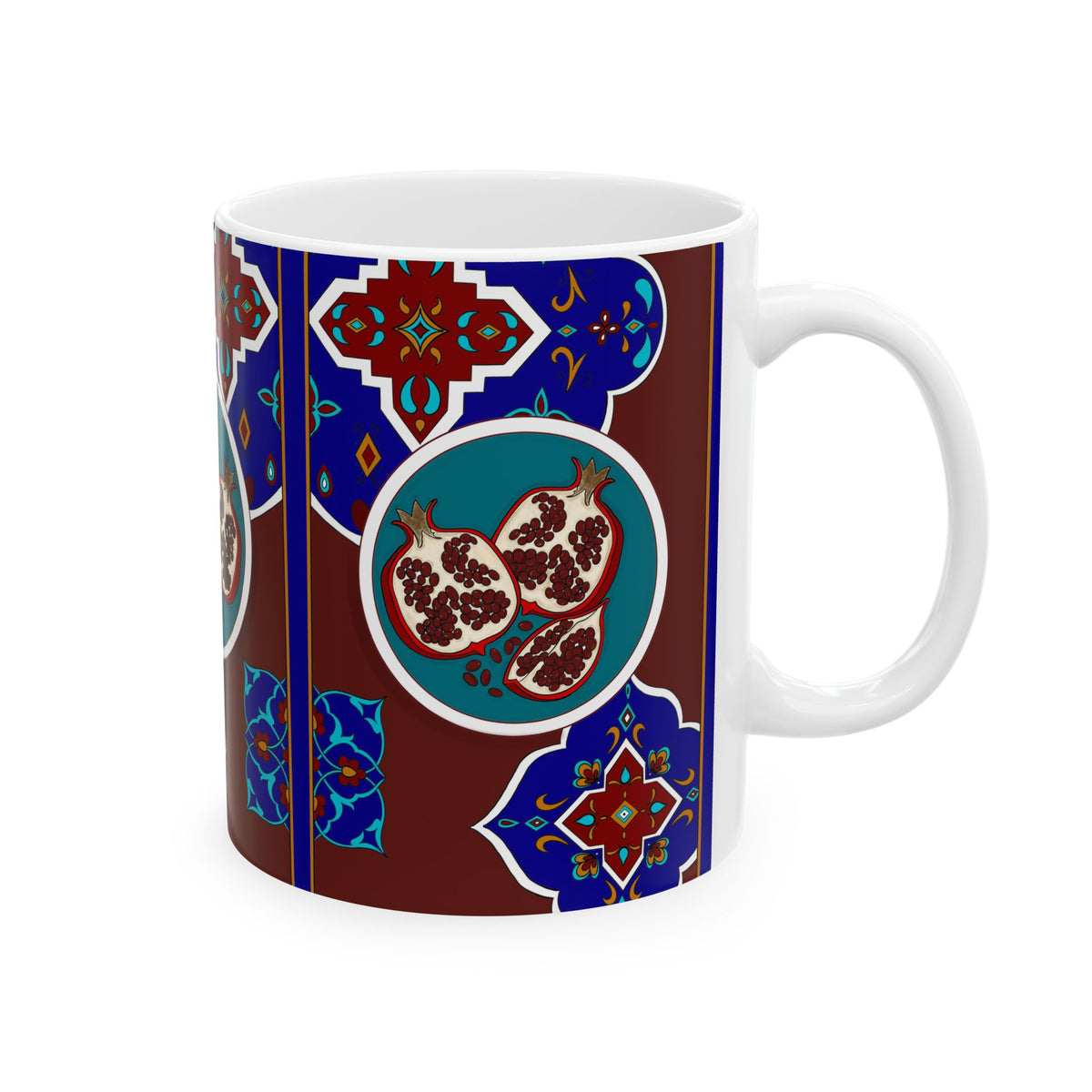 Yalda Ceramic Mug – A Touch of Persian Tradition  11oz & 15oz