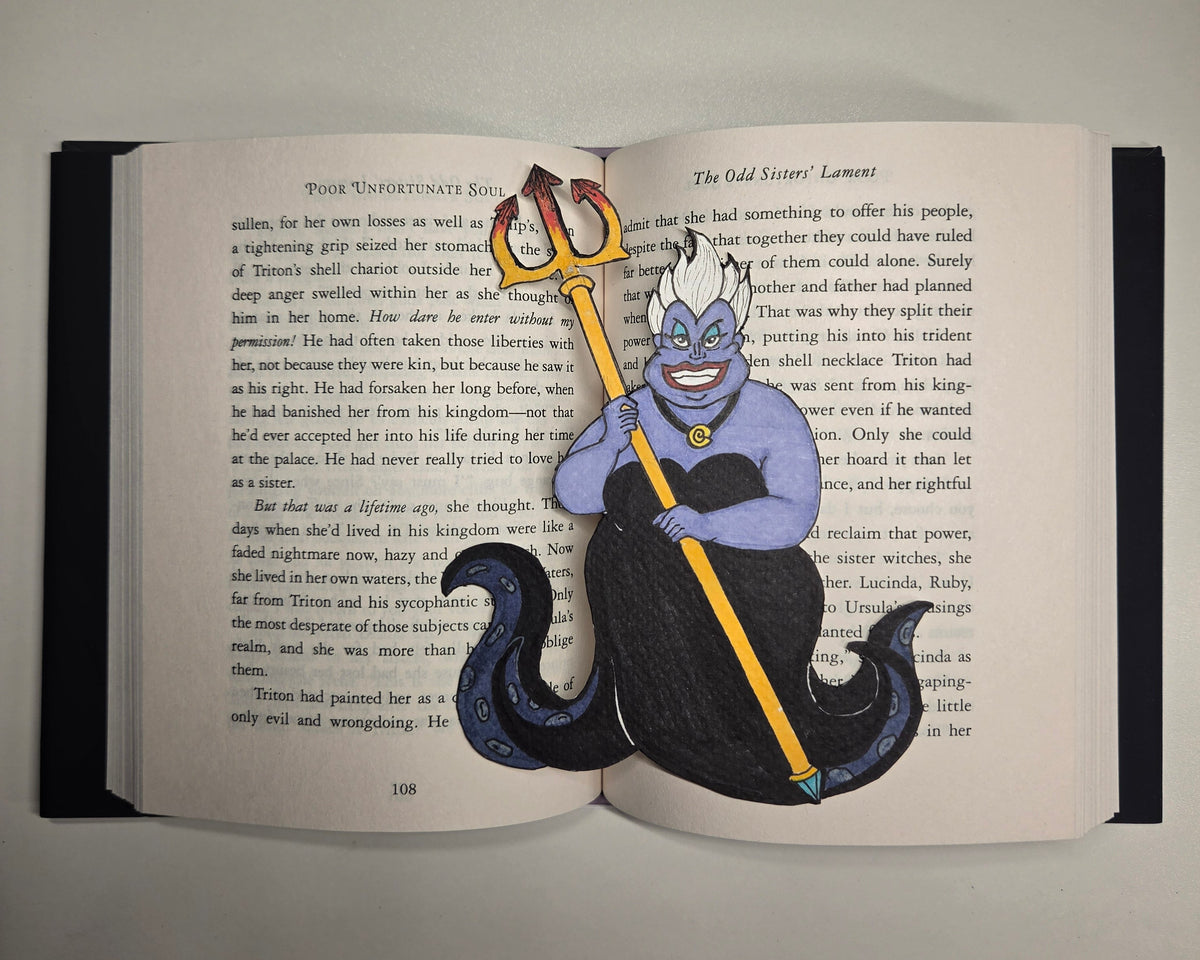 Ursula the Sea Witch Bookmark