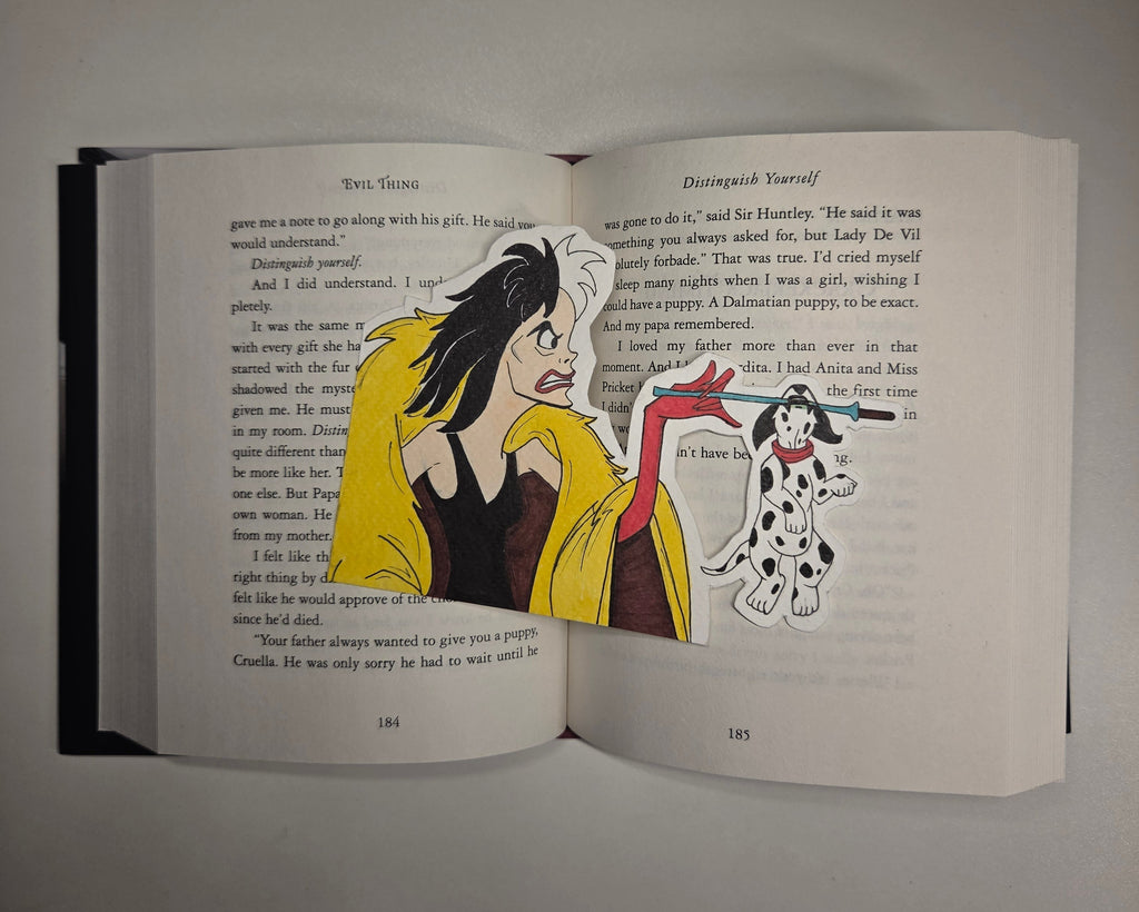 Cruella De Vil Bookmark