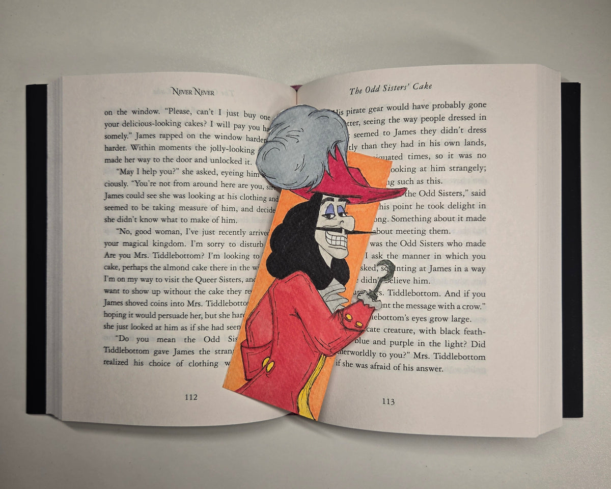 Captain Hook Bookmark