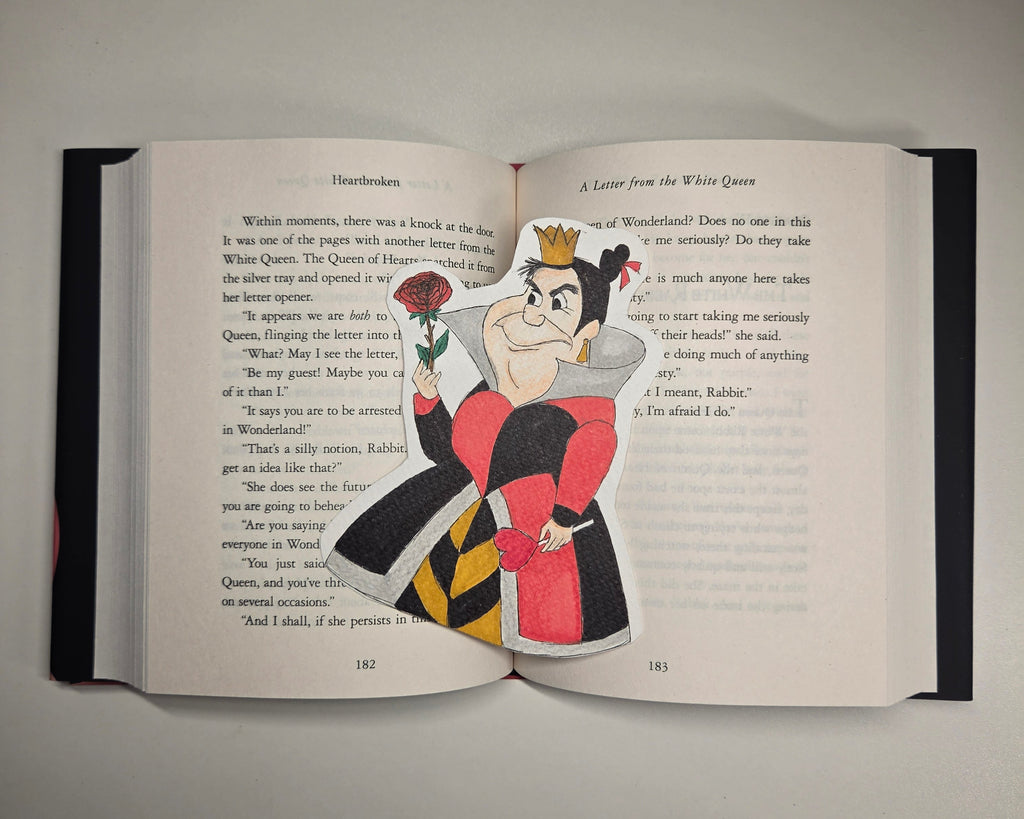 Queen of hearts Bookmark