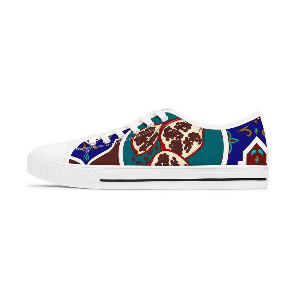 Women's Colorful Boho Pattern Low Top Sneakers
