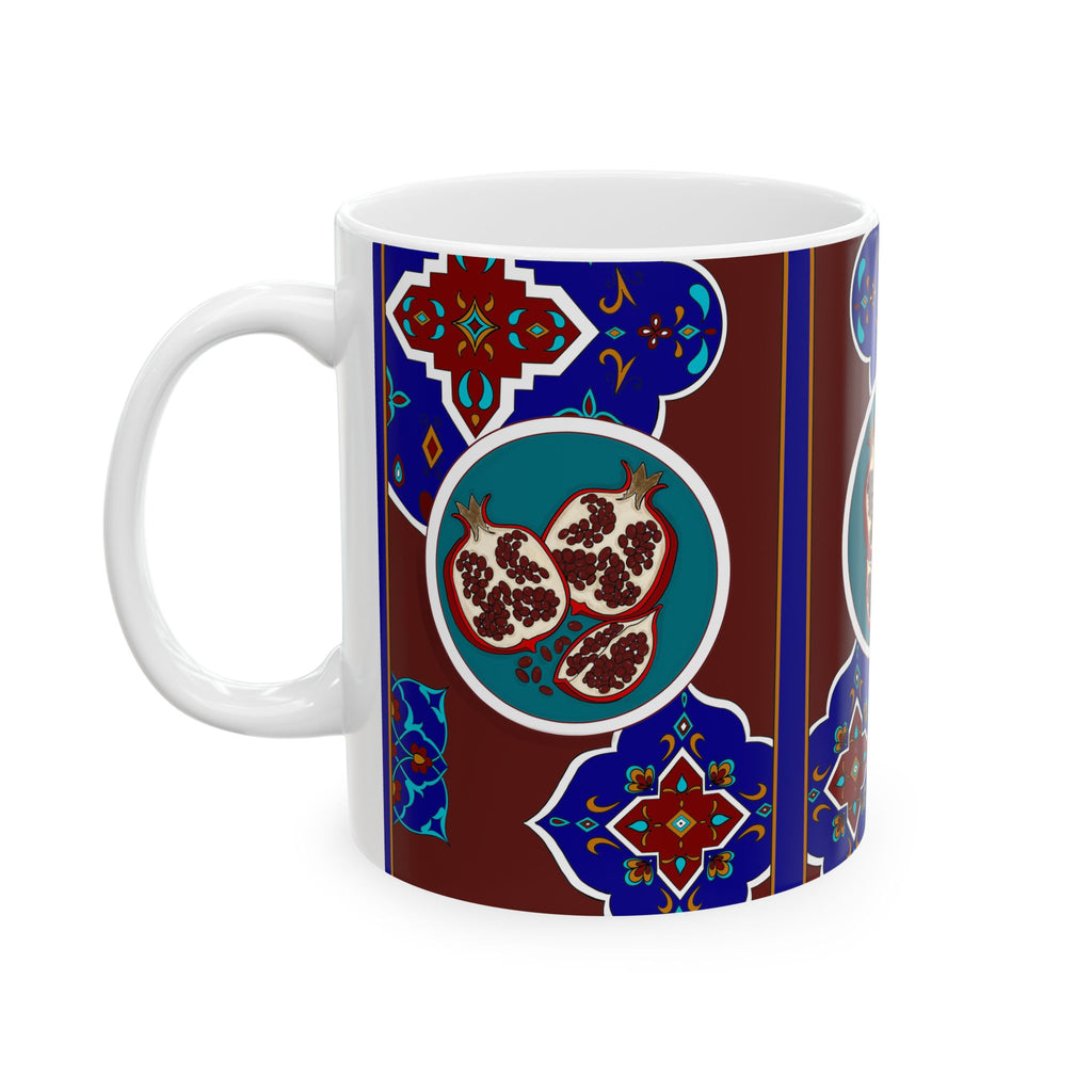 Yalda Ceramic Mug – A Touch of Persian Tradition  11oz & 15oz